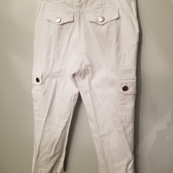 Cute white cropped jeans - Picture 3 of 3